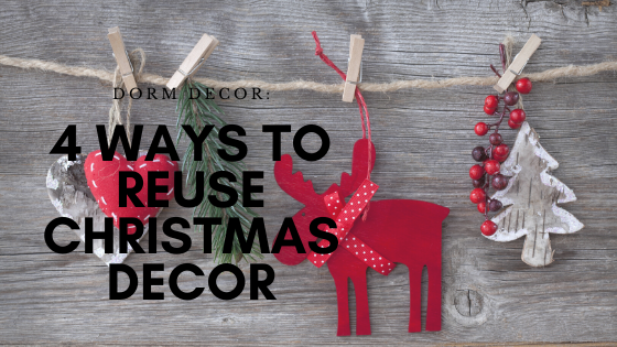 Reuse Christmas Decorations